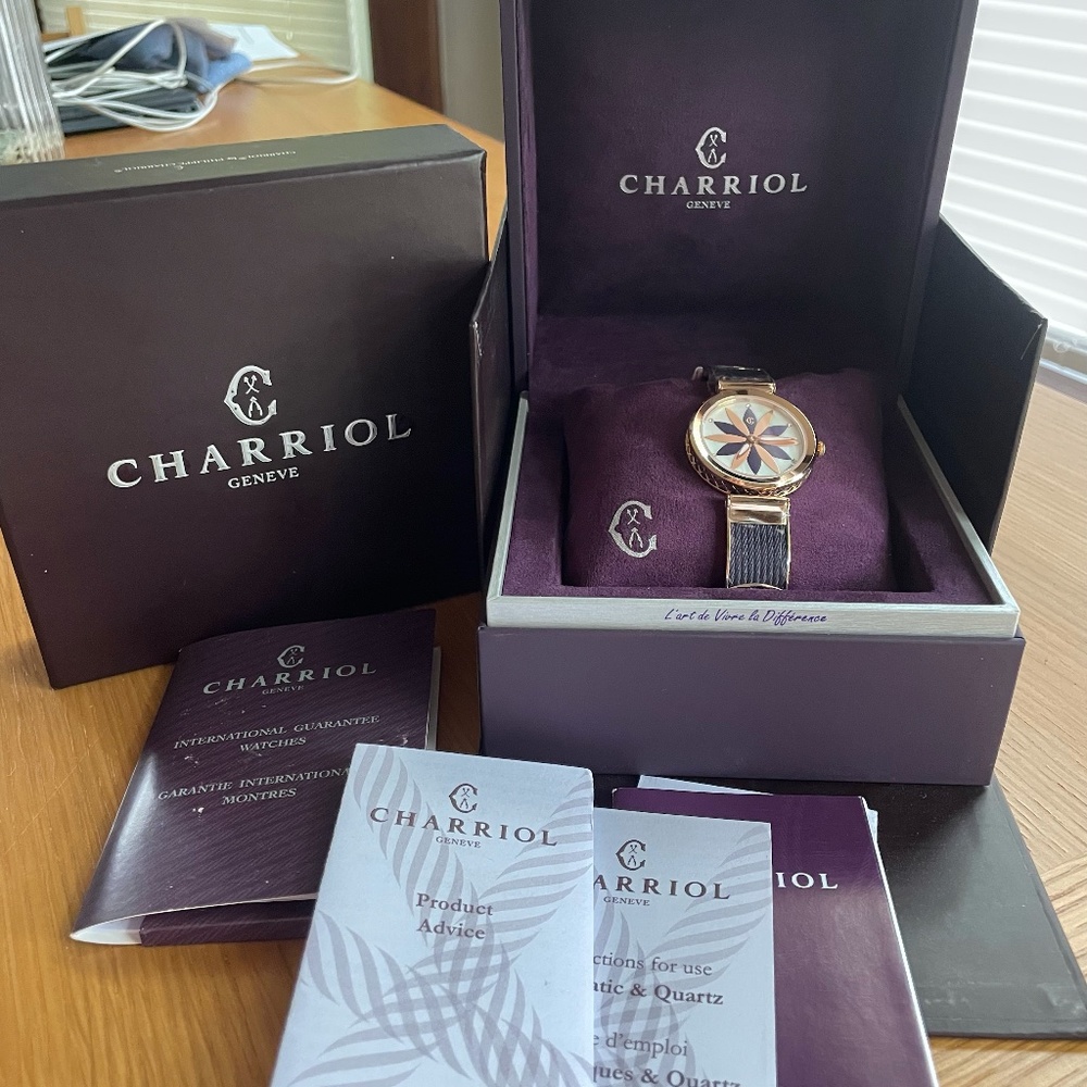 Charriol 32mm Forever Flower Watch